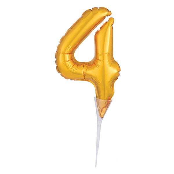 Foil Gold Cake Balloons