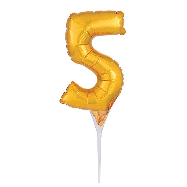 Foil Gold Cake Balloons