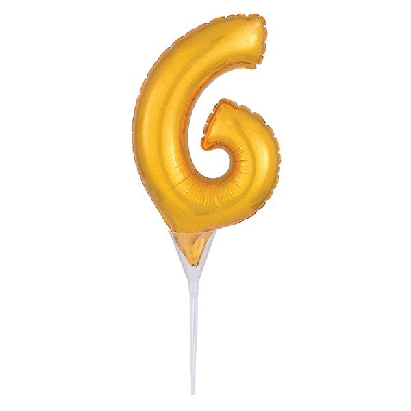 Foil Gold Cake Balloons