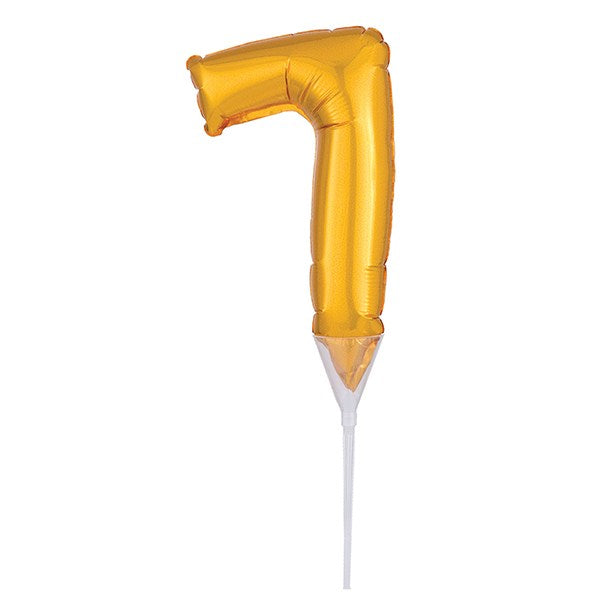 Foil Gold Cake Balloons