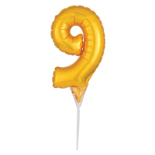 Foil Gold Cake Balloons