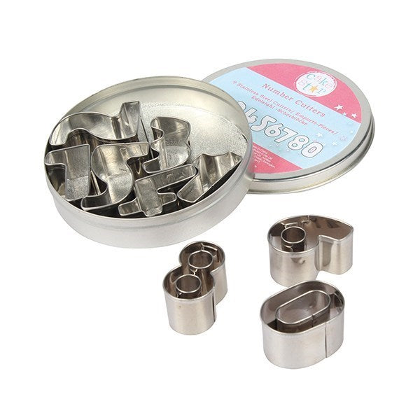 Cake Star Metal Number Cutters