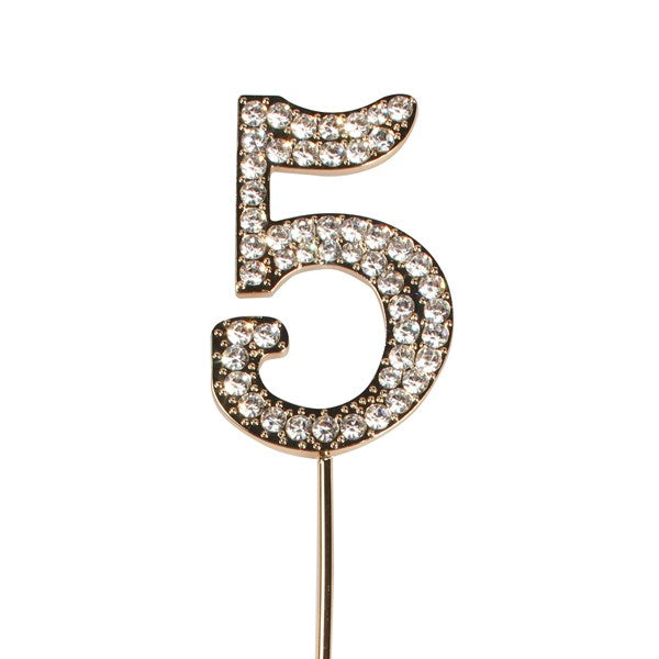 Cake star  Diamante Numbers (45mm)