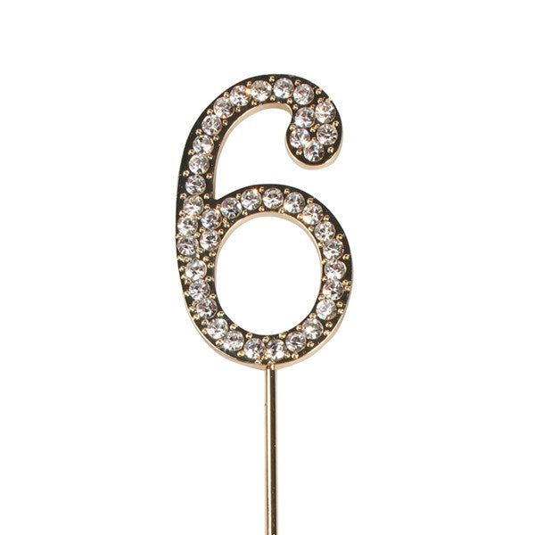 Cake star  Diamante Numbers (45mm)