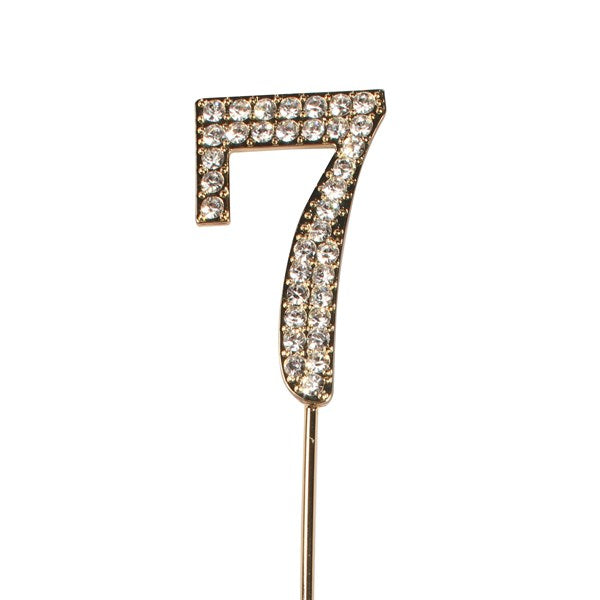 Cake star  Diamante Numbers (45mm)