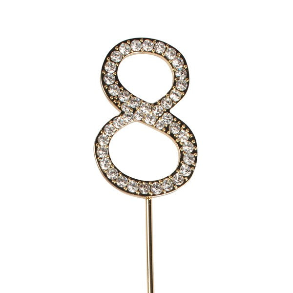 Cake star  Diamante Numbers (45mm)
