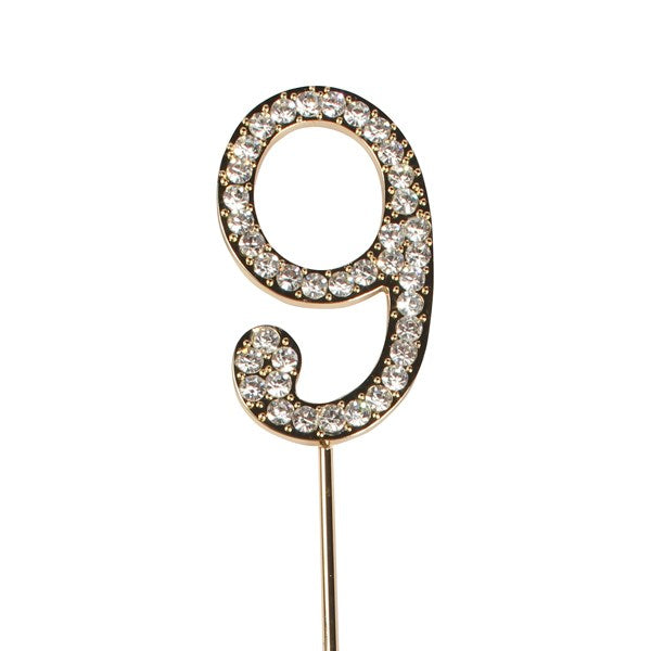 Cake star  Diamante Numbers (45mm)