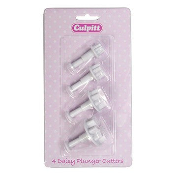 Culpitt Plastic Cutter Daisy 4 piece