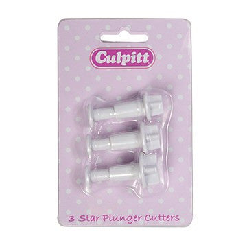 Culpitt Plastic Cutter Star 3 Piece