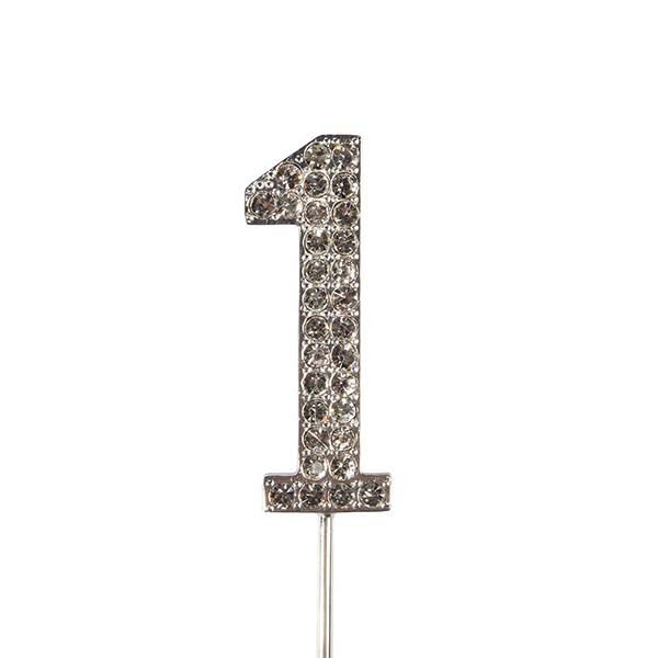 Cake star  Diamante Numbers (45mm)
