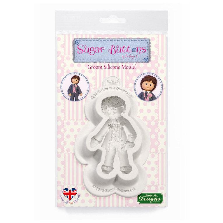 Katy Sue Sugar Buttons Groom Mould