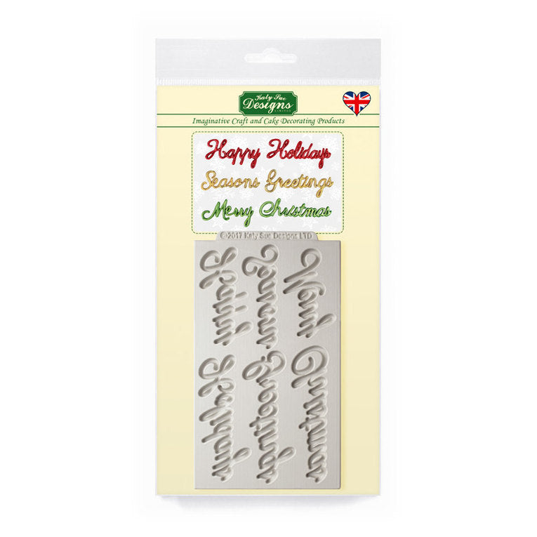 Katy Sue Word Perfect Christmas Message Set