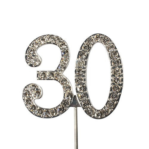 Cake star  Diamante Numbers (45mm)