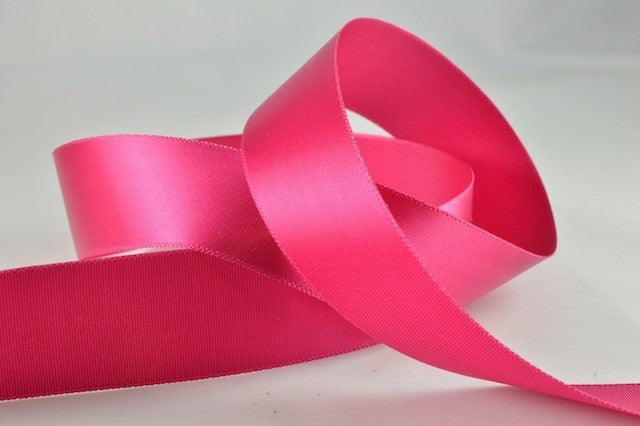 Single Sided Satin Ribbon 15mm sold by the Reel