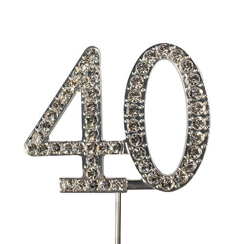 Cake star  Diamante Numbers (45mm)
