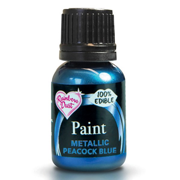 Paint Metallic Rainbow Dust Edible