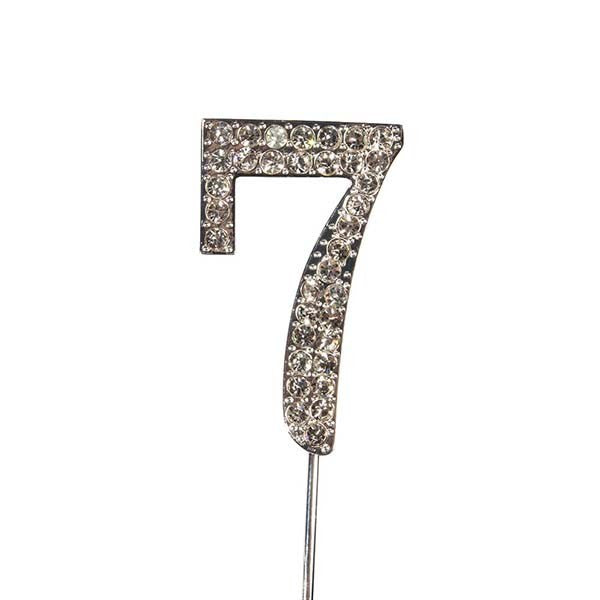 Cake star  Diamante Numbers (45mm)
