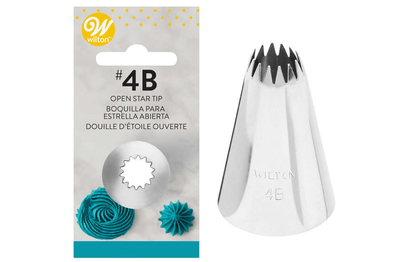 Wilton Piping Nozzles - Open Star Tip