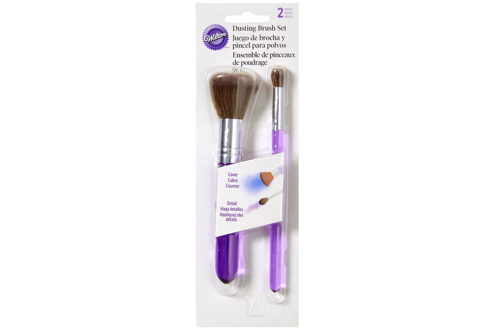 Wilton 5-Piece Decorating Brush Set - Food Safe Decorating Brushes for  Dusting Edible Glitter and Painting with Edible Color on Treats, Synthetic