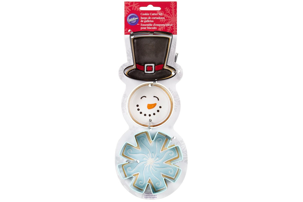 Snowman Cookie Cutter Set