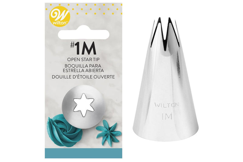 Wilton Piping Nozzles - Open Star Tip