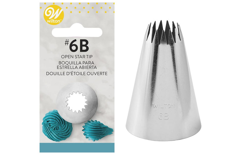 Wilton Piping Nozzles - Open Star Tip