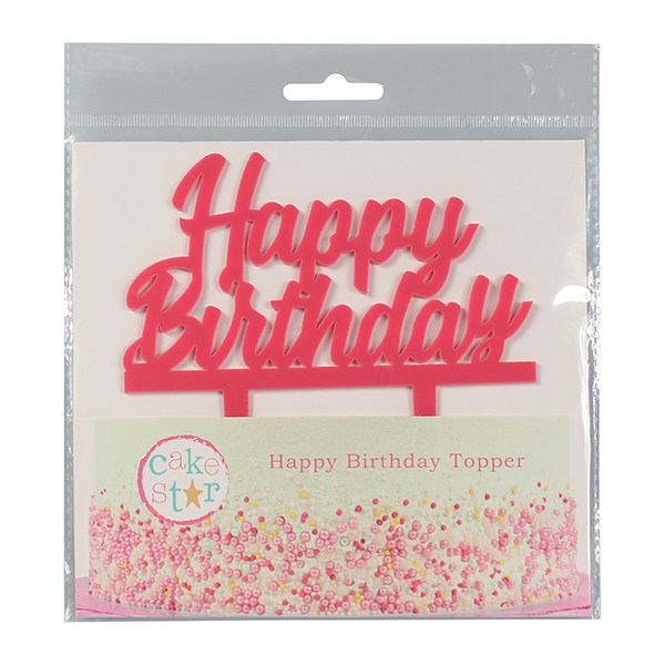 Mirrored Happy Birthday