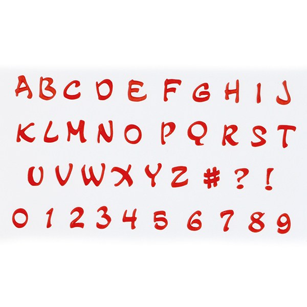 Magical Alphabet and Numbers FMM Cutter