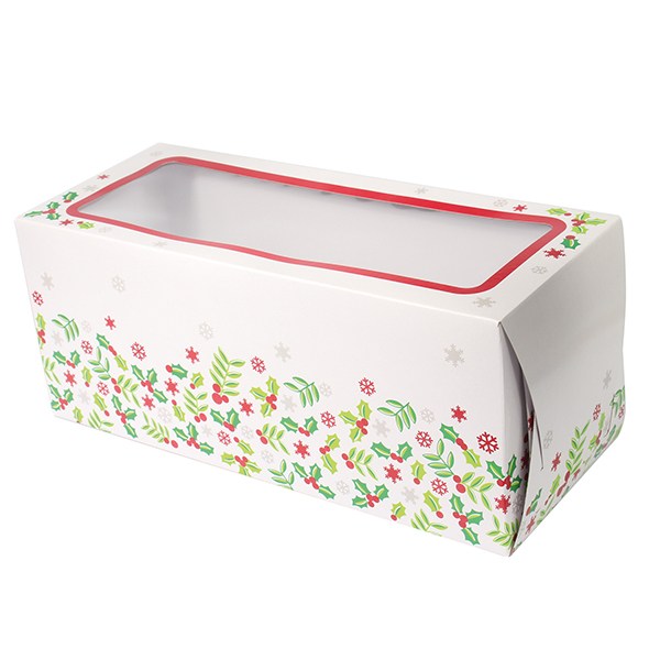 Christmas Windowed Cake and Mince Pie Boxes