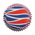 Mini Baking Cups Red ,White And Blue