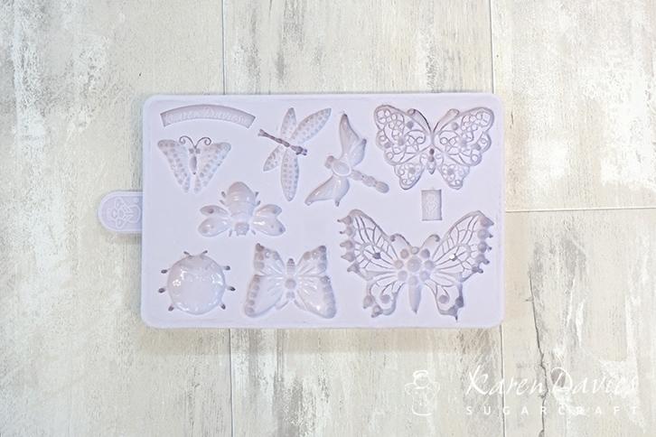 Butterfly and insect brooch mould