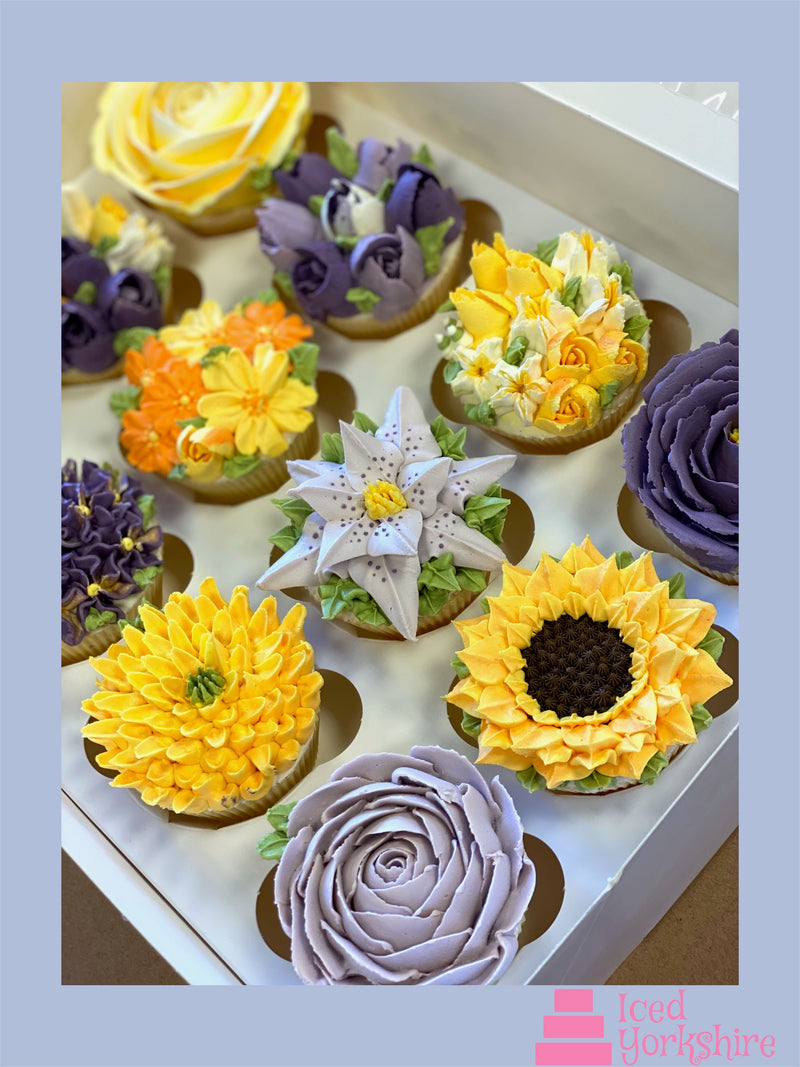 Buttercream flower Cupcakes workshop