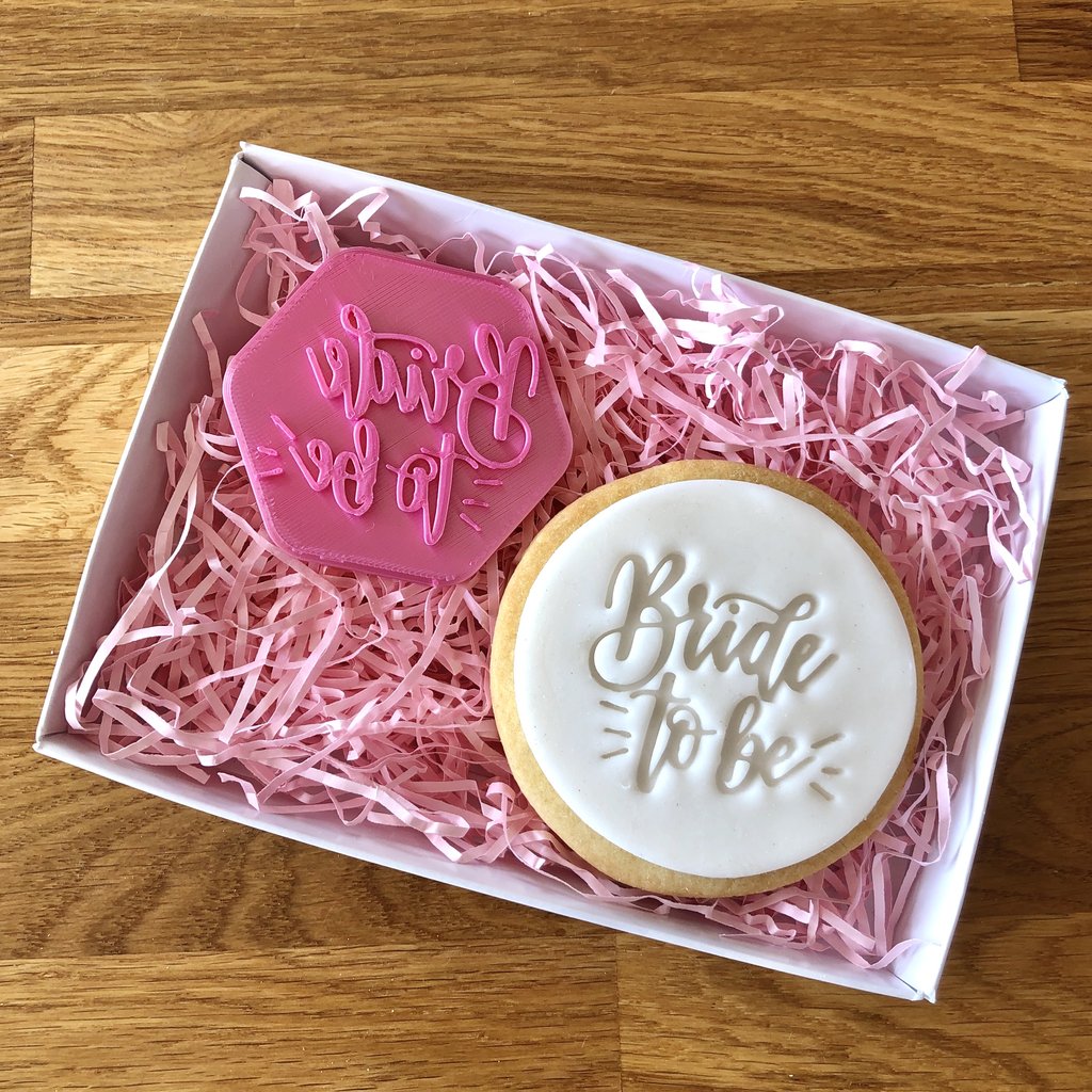 Bride To Be Cookie Stamp (Lissie Lou)