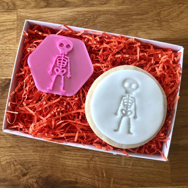 Halloween Skeleton Cookie Stamp (lassie Lou)