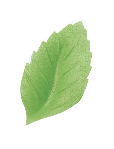 Small Wafer Rose Leaves 40mm