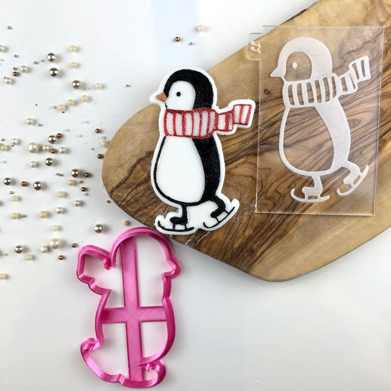 Penguin Cookie Cutter and Embosser (Lissie Lou)