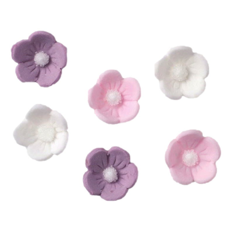 Assorted Sugar  Flowers, 18mm