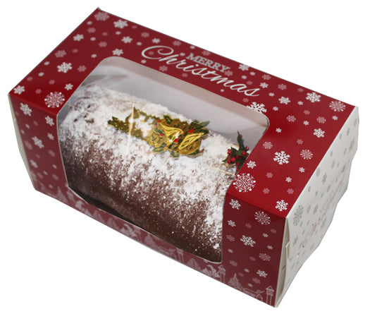 Christmas Windowed Cake and Mince Pie Boxes