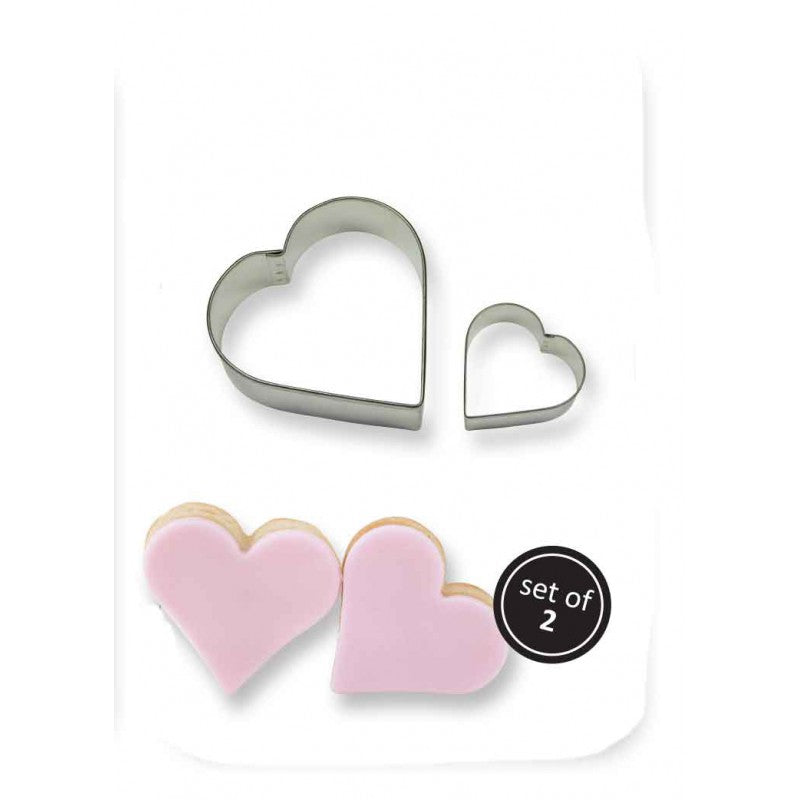Cookie and Cake Heart Cutter (Set of 2)