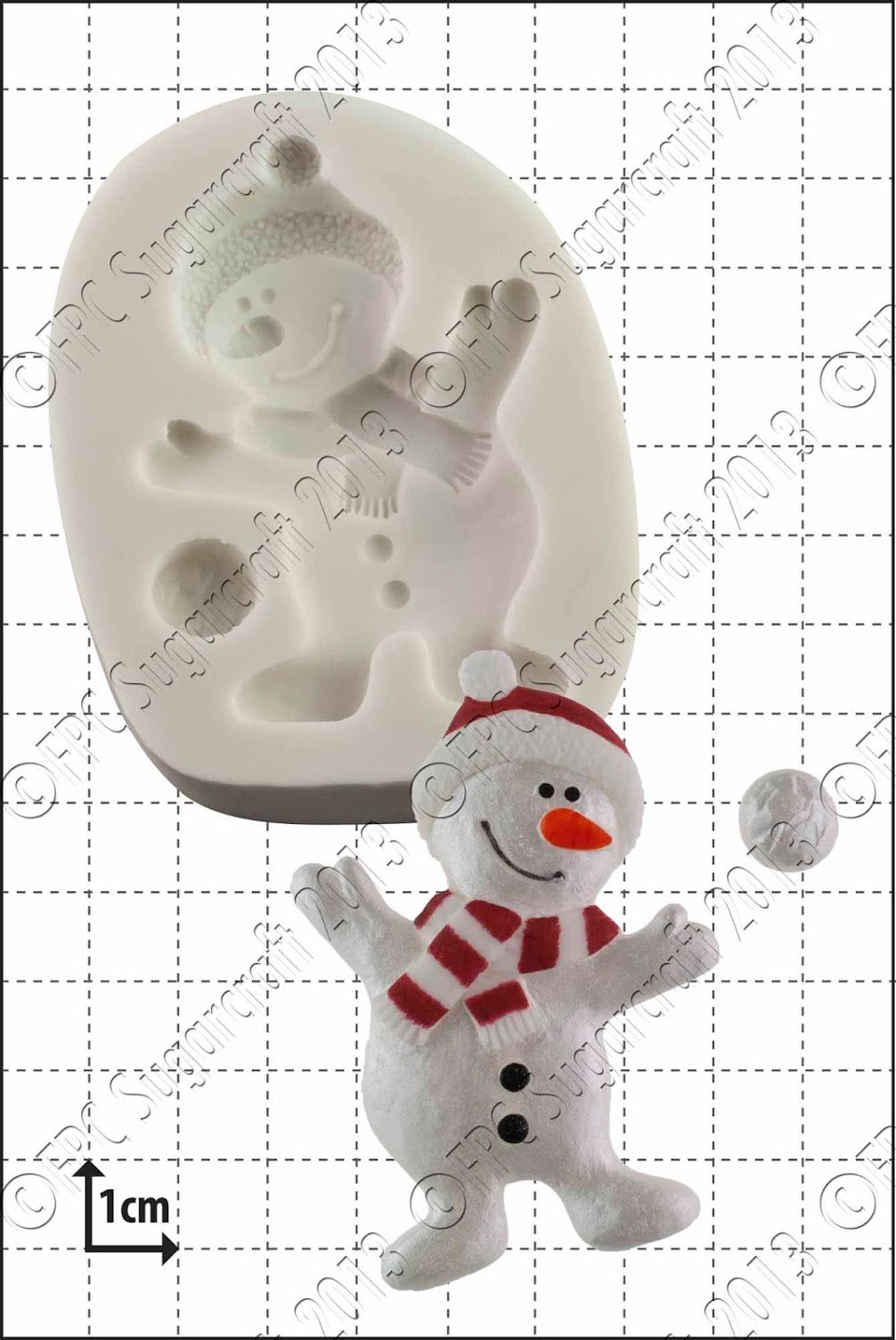 Dancing Snowman FPC Mould(D031)
