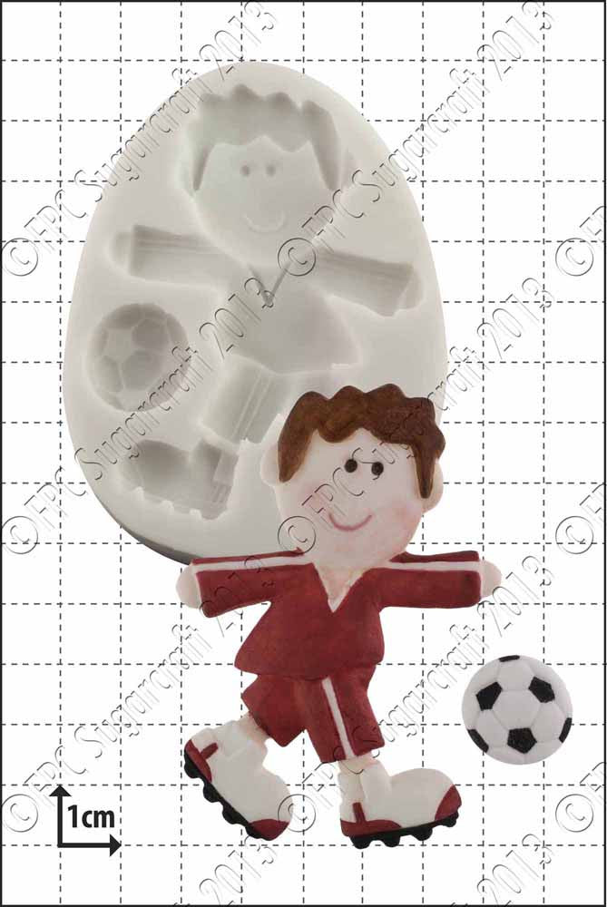 Funky Footballer FPC Mould(C047)