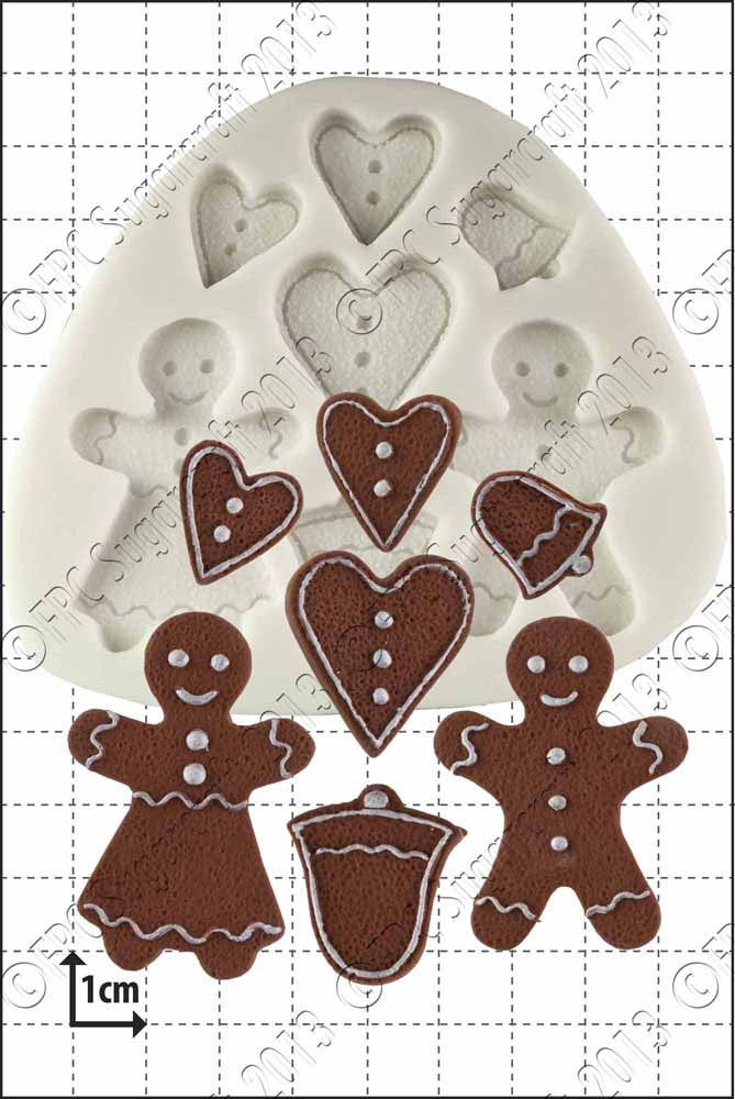 Gingerbread People FPC Mould(D030)
