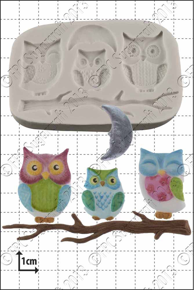 Owl Family FPC Mould(C153)