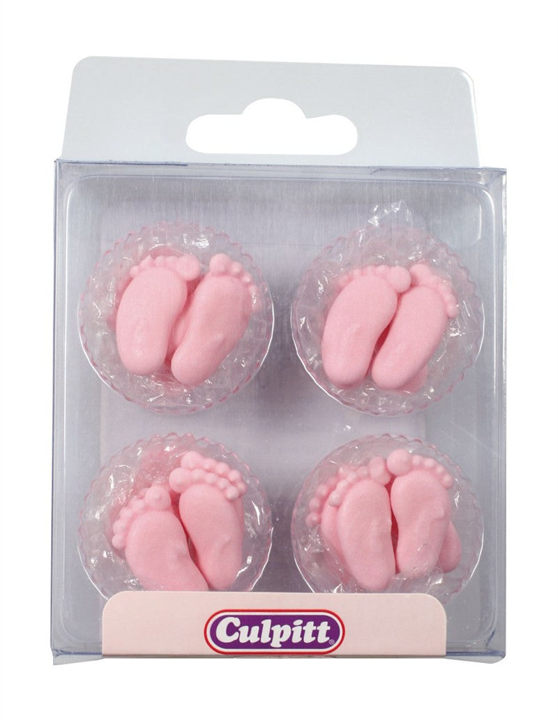 Baby Feet Sugar Pipings