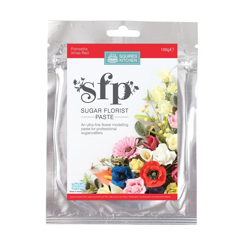 Squires Kitchen Flower Paste (SFP) - Deep Colours 100g