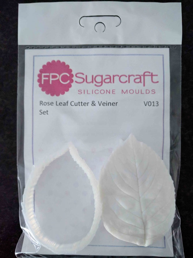 Rose Leaf Cutter & Veiner Set FPC(V013)