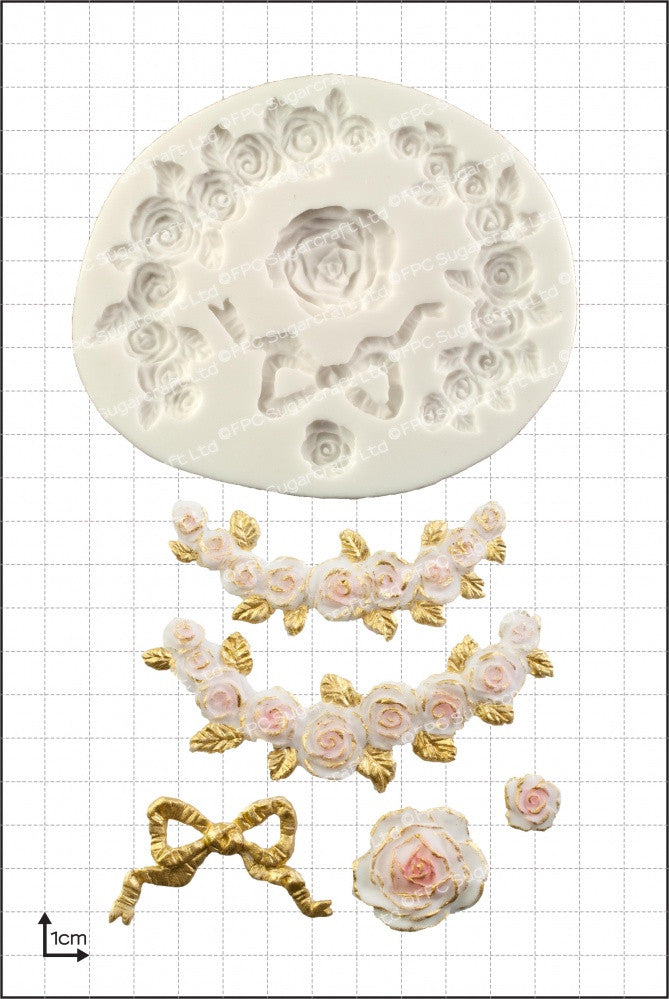 Rose Swags FPC Mould(C216)