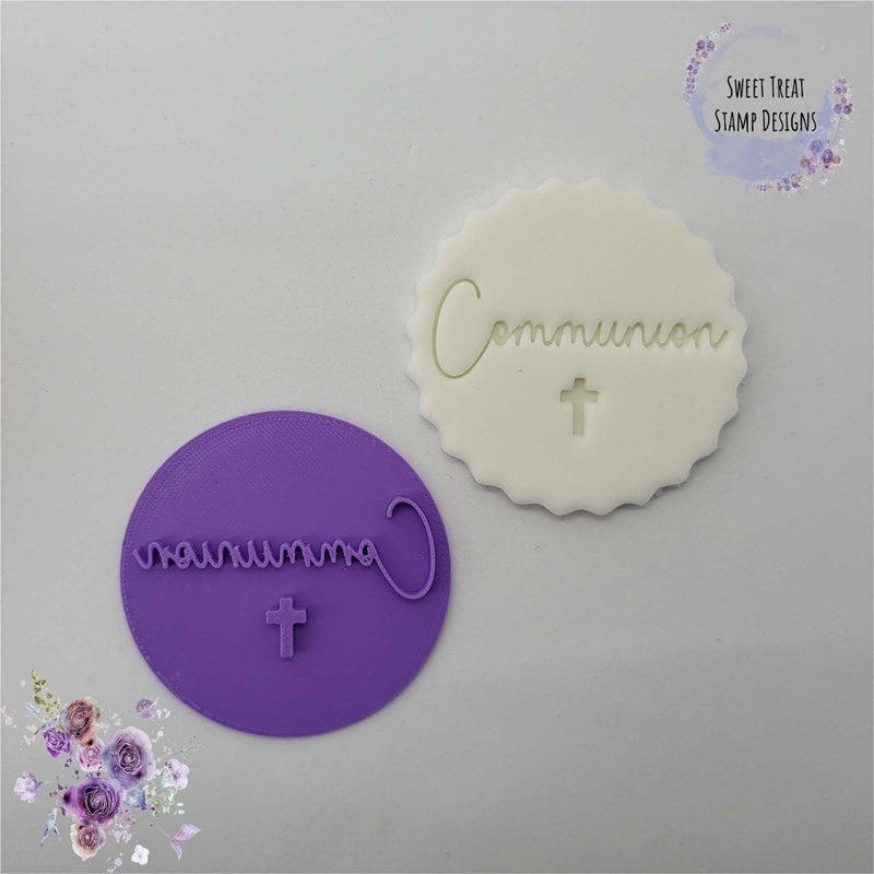 Fondant Stamps Holy Communion