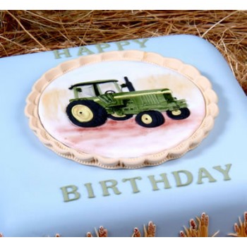 Patchwork Cutters Tractor, Sheep and Dog