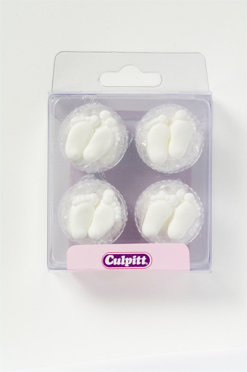 Baby Feet Sugar Pipings